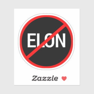 No Elon Warning Sign, Heart Party, Geek Love, Anim
