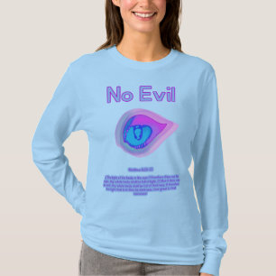 No Evil Eye - god, holy spirit, holy ghost, thIris T-Shirt