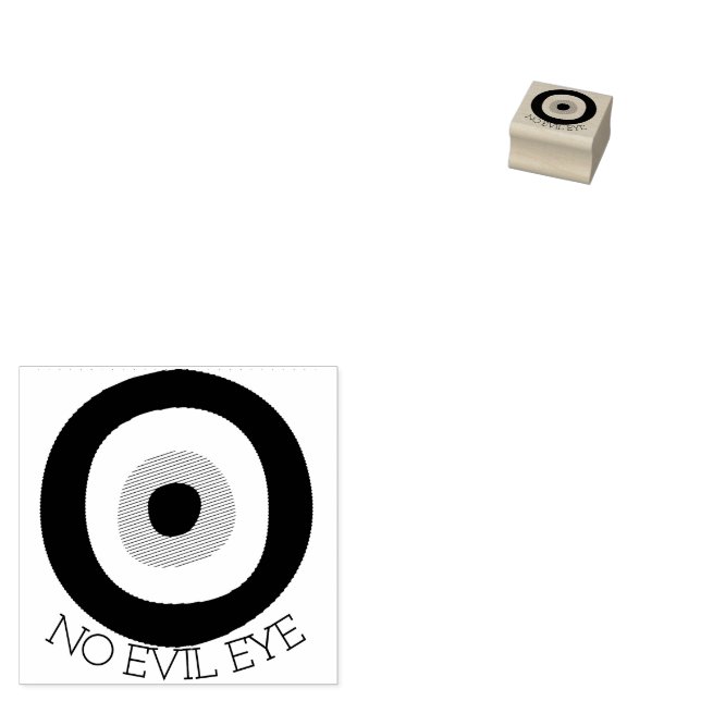 No Evil Eye Stamp Icon Protection (Stamped)