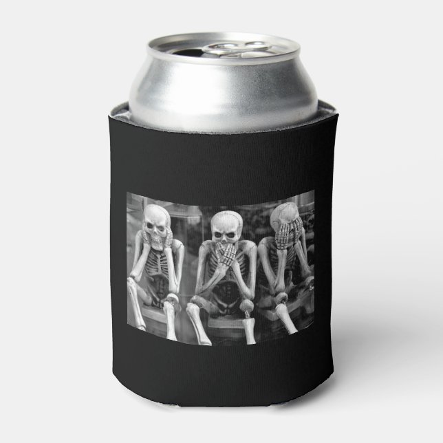 No Evil Halloween Can Cooler (Can Front)