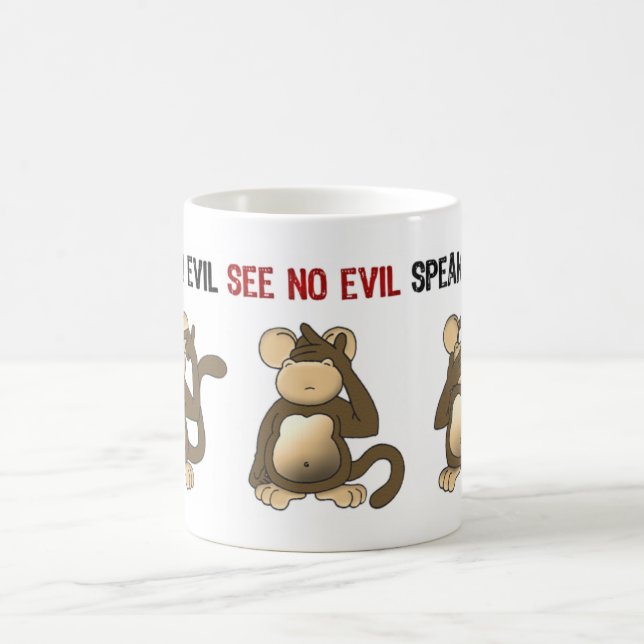 No Evil Mug (Center)