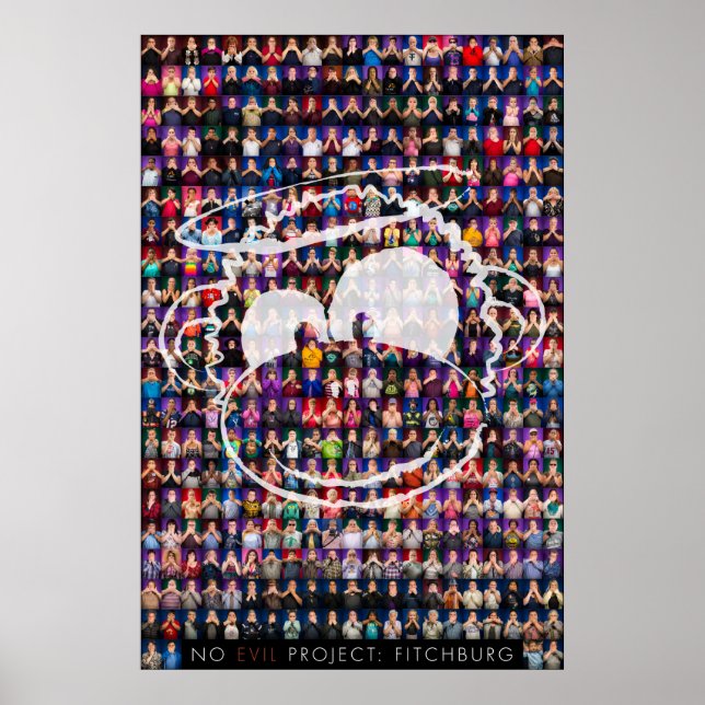 No Evil Project: Fitchburg Poster (Front)