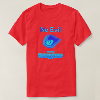 No Evil - Tropical Wave Logo - T-Shirt