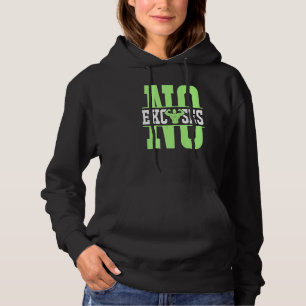 No Excuses Fitness Workout Deadlifting Weightlifti Hoodie