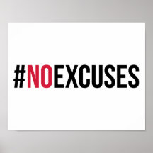 No Excuses Gym Quote