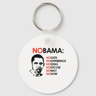 NO EXPERIENCE, NOBAMA KEY RING