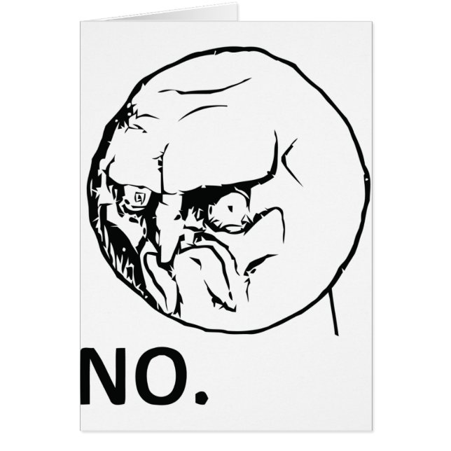 NO! face (Front)