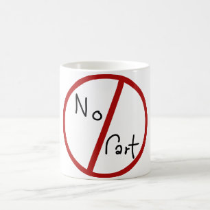 No Fart Sign Mug