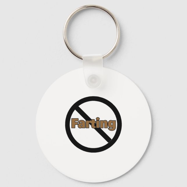 No Farting Key Ring (Front)