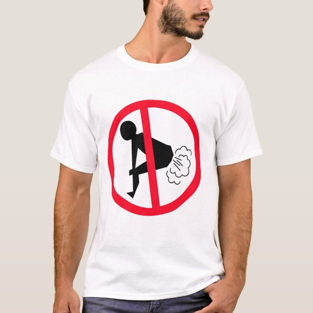 No Farting T-Shirt (Front)