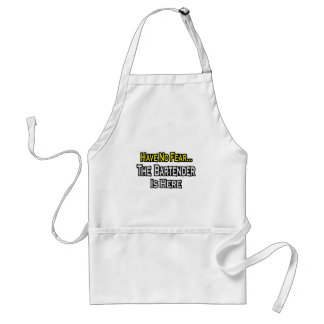 No Fear...Bartender Is Here Standard Apron