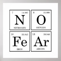 No Fear Elements Periodic Table