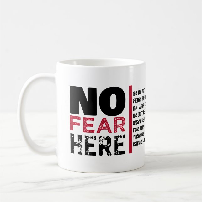 No Fear Here Coffee Mug (Left)