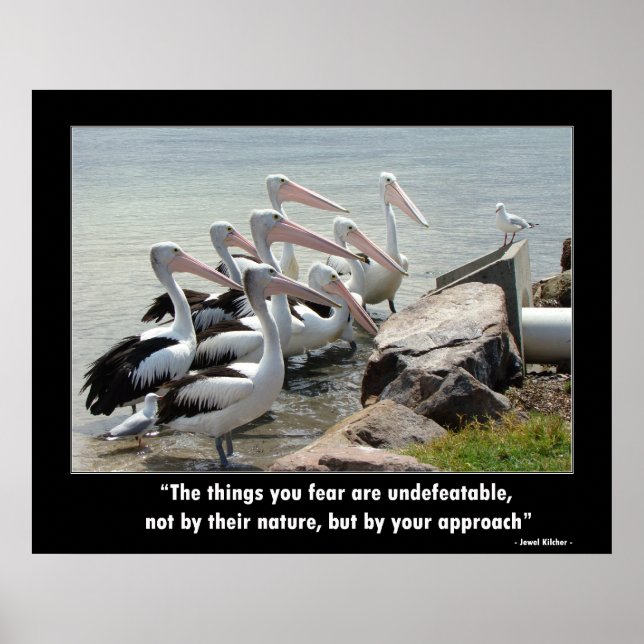 No fear - Motivational Poster (Front)