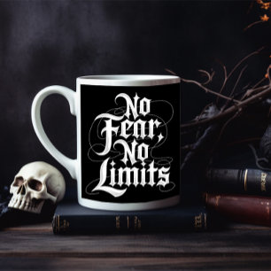 No Fear No Limits Large Coffee Mug