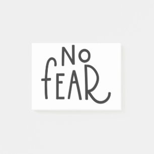 no fear post-it notes