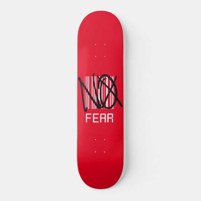 NO FEAR Skateboard (Front)
