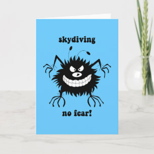 no fear skydiving card