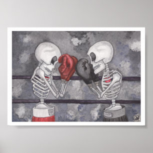 No Fighting Art Print suitable for Framing Miranda