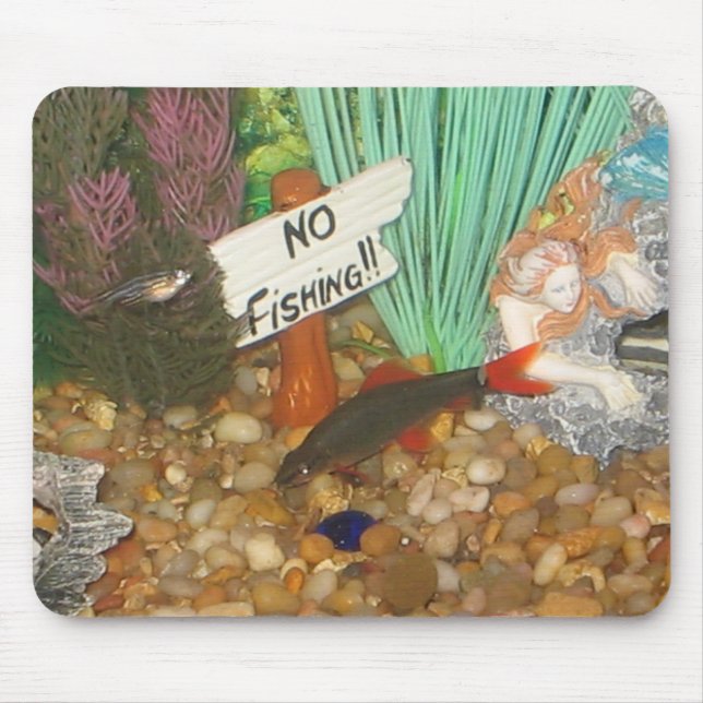 No Fishing Mouse Pad (Front)