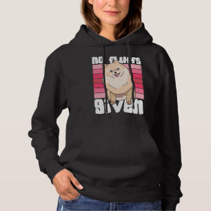 No Fluffs Given Pomeranian Hoodie