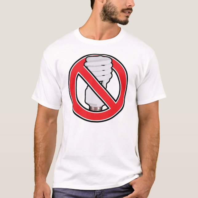 No Fluorescent Lighting T-Shirt (Front)