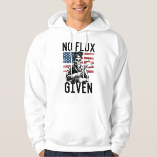No Flux Given, American Flag USA Hoodie