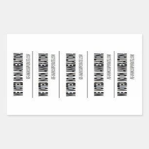 No for annexatoon! rectangular sticker