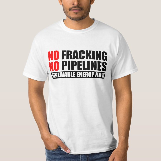 No Fracking T-Shirt (Front)