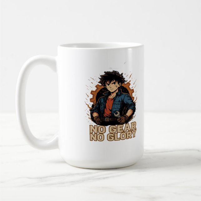 No Gear N Glory Coffee Mug (Left)