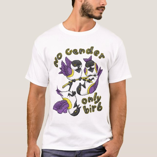 No Gender Only Birb T-Shirt (Front)