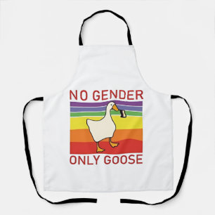 No Gender Only Goose Non Binar LGBTQ Apron