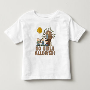 No Girl's Allowed Toddler T-shirt