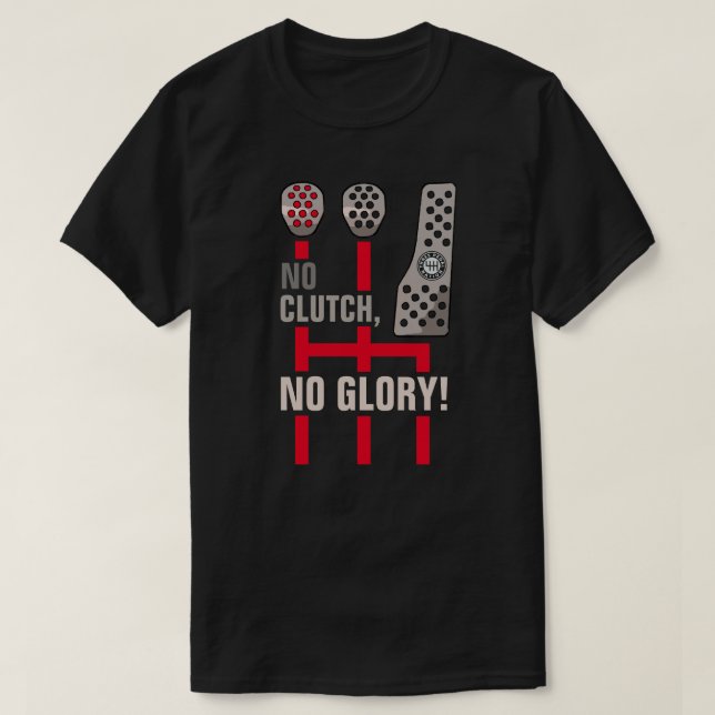 NO GLORY MANUAL T-Shirt (Design Front)