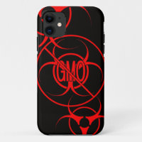 No GMO iPhone5 Case Biohazard Food iPhone Case