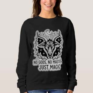No Gods No Masters Witchy Goat Sweatshirt