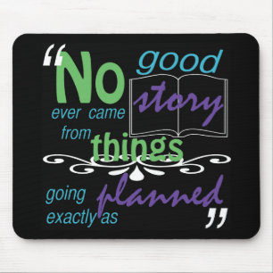 No Good Story Mousepad