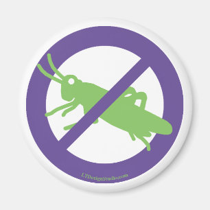 No Grasshoppers - Magnet