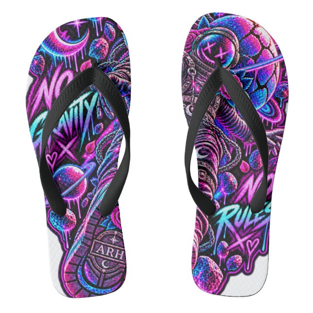 No Gravity No rules ARH Thongs (Footbed)