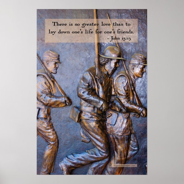 No Greater Love 2026 Art Show Poster (Front)