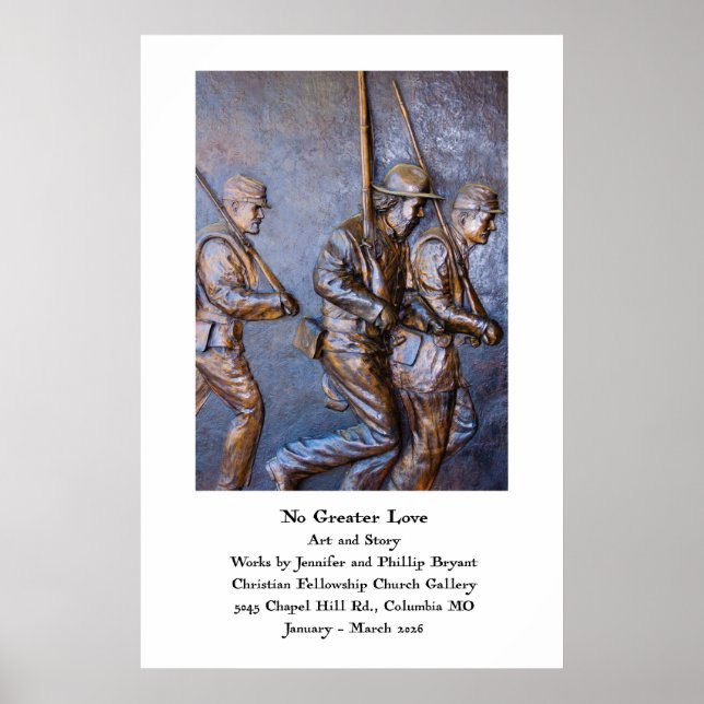 No Greater Love 2026 Art Show Poster (Front)