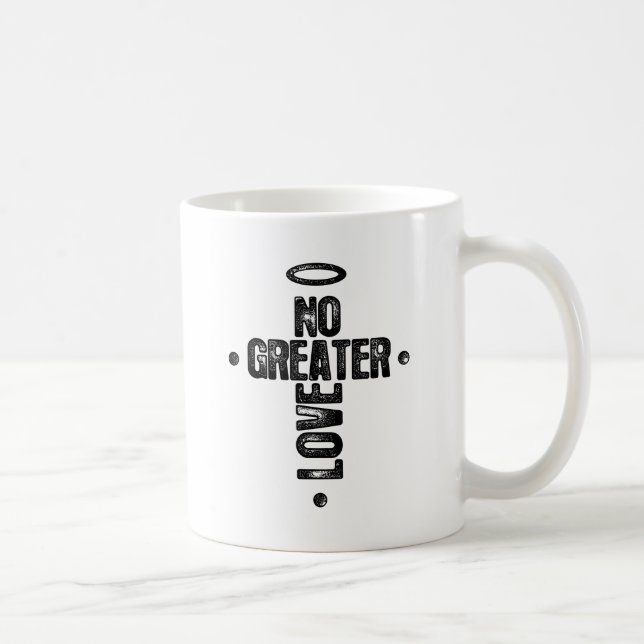 No Greater Love Coffee Mug (Right)
