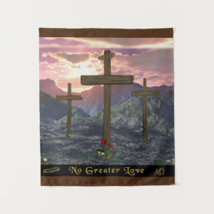 No Greater Love Tapestry