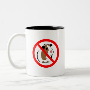 No Guinea Pig  Two-Tone Coffee Mug