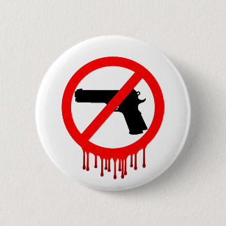 No Guns Allowed = Innocent Dead 6 Cm Round Badge