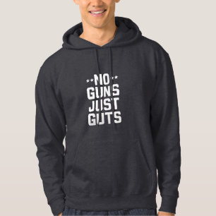 No Guns Just Guts Corrections Officer Hoodie