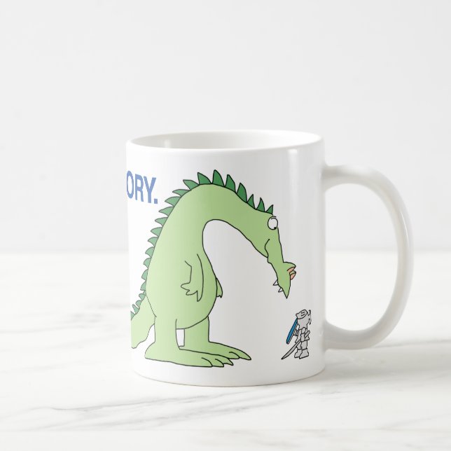 NO GUTS, NO GLORY by Sandra Boynton Coffee Mug (Right)