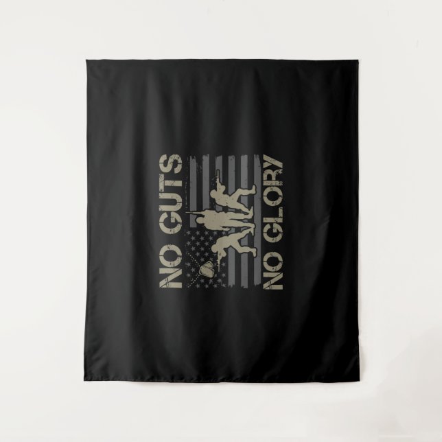 No Guts No Glory Tapestry (Front)