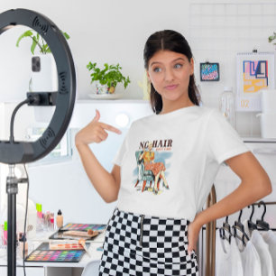 No Hair, don´t care - cancer awareness T-Shirt