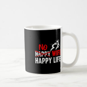 No Happy Wife Happy Life Wives Bride Groom Marriag Coffee Mug